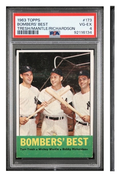 1963 Topps Bombers Best #173