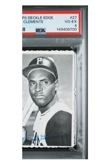 1969 Topps Deckle Edge Roberto Clemente #27