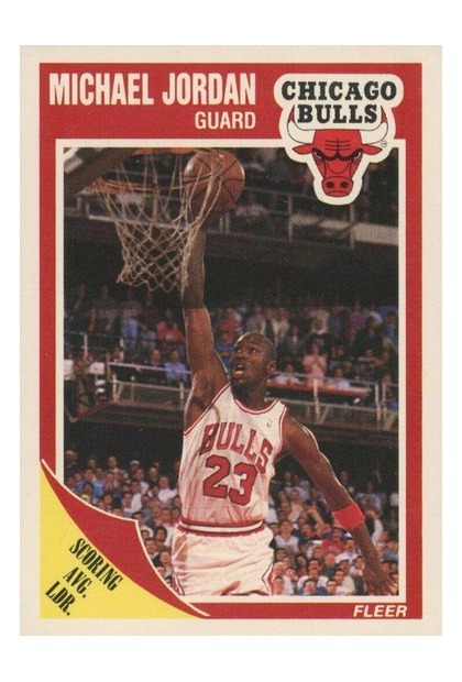 1989 Fleer Michael Jordan #21