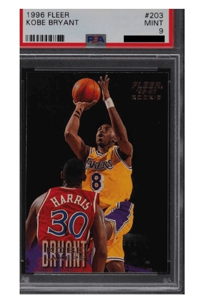 1996 Fleer Kobe Bryant Rookie #203