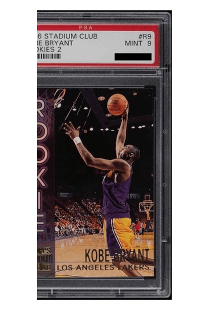 1996 Stadium Club Kobe Bryant Rookies #R9