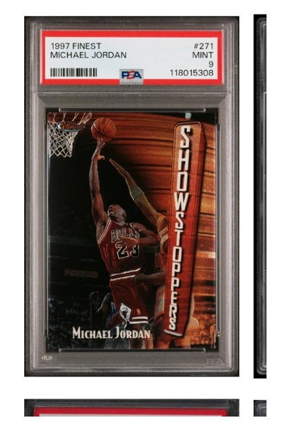1997 Finest Michael Jordan #271