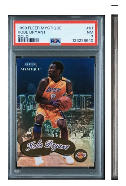 1999 Fleer Mystique Kobe Bryant #61